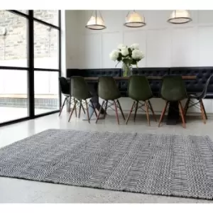 Image of Asiatic - Sloan Sloan Black 200cm x 300cm Rectangle - Black