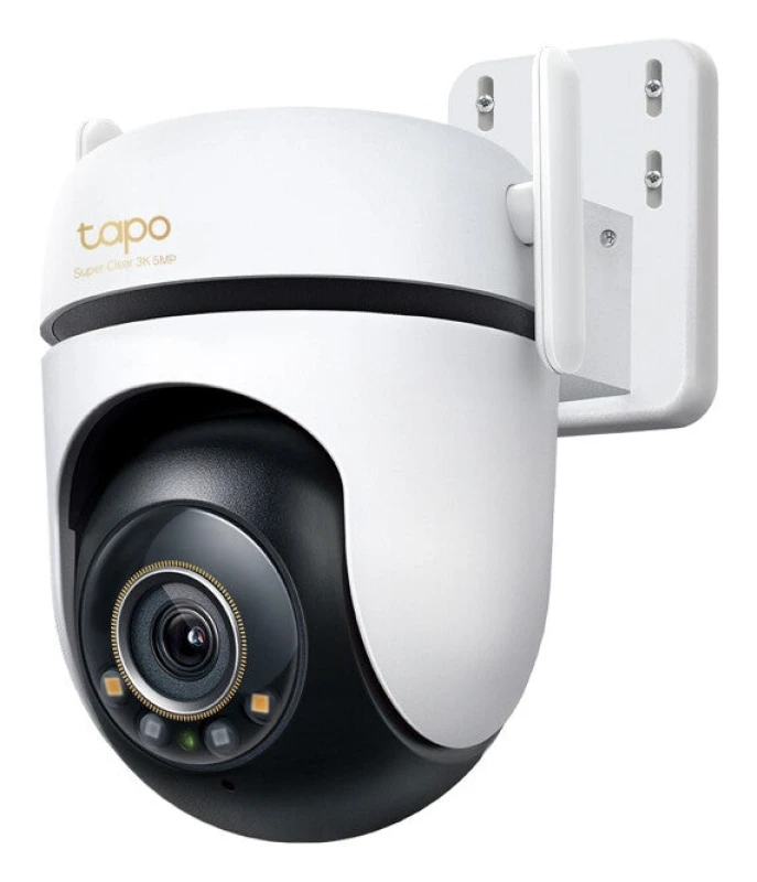 Image of TP Link Outdoor Pan/Tilt Security WiFi Camera SPEC: 3K 5MP (2880x1620), 2.4 GHz, 2 × External Antennas, 1 × Ethernet Port, Horizontal 360º TA
