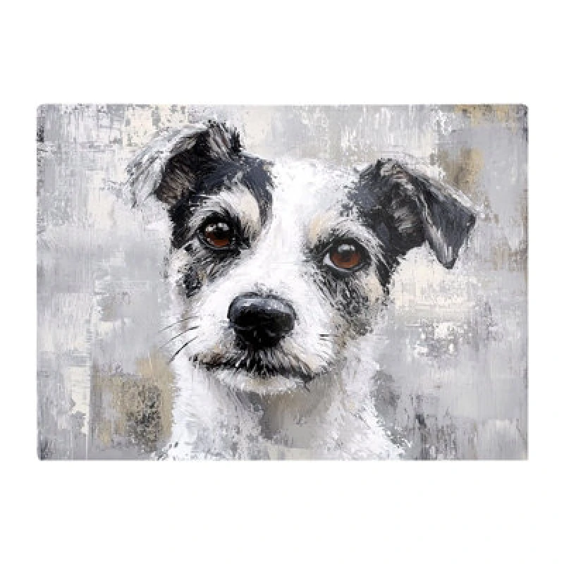 Image of Warren Reed Designer Thoughtful Terrier Dog Chopping Board
