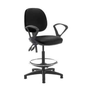 Image of Dams MTO Jota Draughtsmans Chair with No Arms - Tortuga Orange