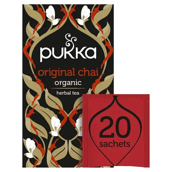 Image of Pukka Original Chai Organic Herbal Tea 20 Sachet