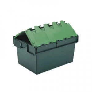 Image of Slingsby VFM Green 64 Litre Plastic Container With Lid 306598