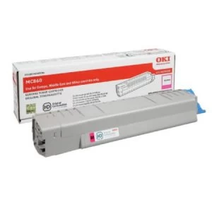 Image of OKI 44059210 Magenta Laser Toner Ink Cartridge
