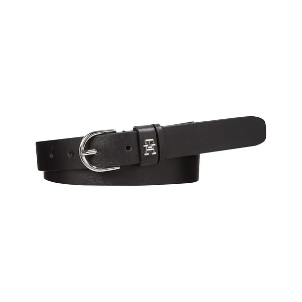 Image of Effortless Leather Slim Belt, Width 2.5cm