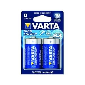 Image of Varta D High Energy Battery Alkaline Pack of 2 4920121412