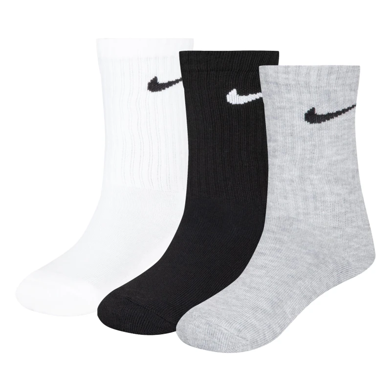 Image of Nike Basic Crew 3Pk Childs - Multi Multi Chd C9-2.5