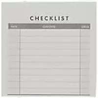 Image of HAVEN Weekly Planner DODLMDB White 90 mm (W) X 90 mm (D) X 10 mm (H)