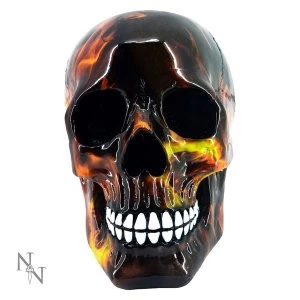 Image of Inferno Skull Figurine