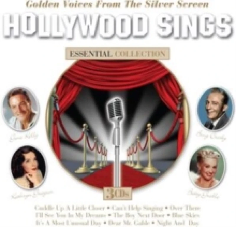 Image of Hollywood Sings: Golden Voices from the Silver Screen CD / Album
