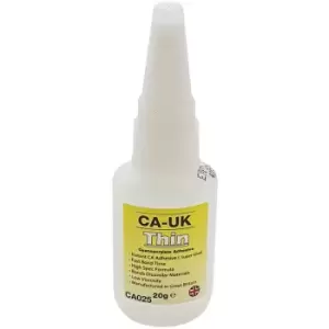 Image of Ca-uk Thin Cyanoacrylate Superglue, Low Viscosity, 20g