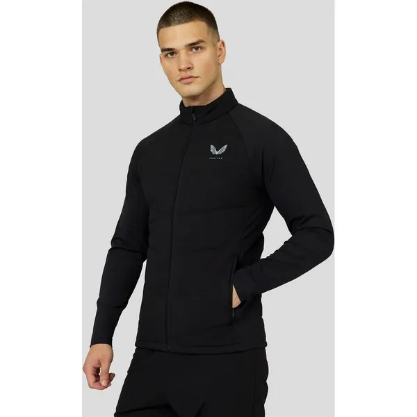 Image of Castore Mens Training Hybrid Jacket - Black VPQSE Male 2XL,M,S,XL