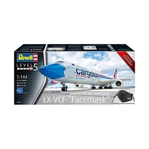 Image of Boeing 747-8F? Cargolux LX-VCF Facemask Revell Model Kit