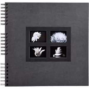 Image of Exacompta Photo Album Spiral Passion 320 x 320 mm Black 60 pages 358 photos