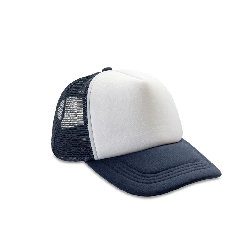 Image of Result Men Result Core Half Mesh Truckers Cap in Navy Navy One Size Male 5059444586026