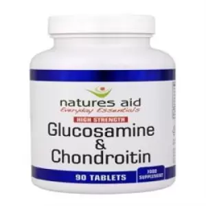 Image of Natures Aid Glucosamine & Chondroitin 90 tablet