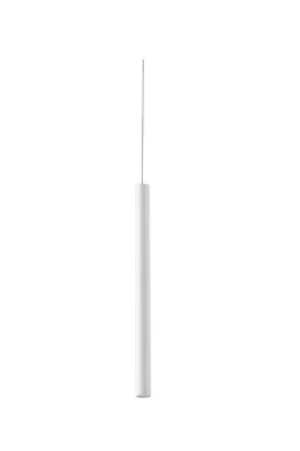 Image of Oboe Integrated LED Slim Aluminium Pendant, White, 4000K