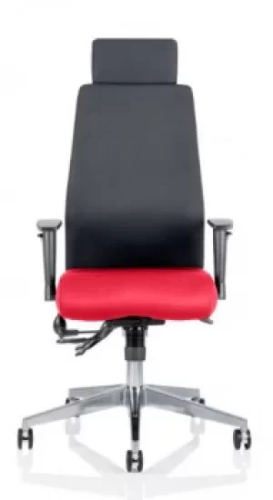Image of Onyx Bespoke Colour Seat With Headrest Post Box Red