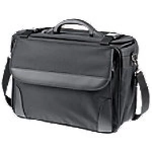 Image of Monolith Polycanvas Black Pilot Suitcase