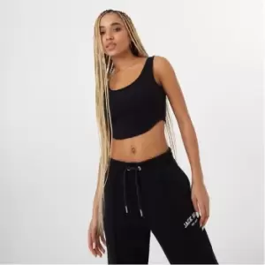 Image of Jack Wills Jersey Corset Top - Black