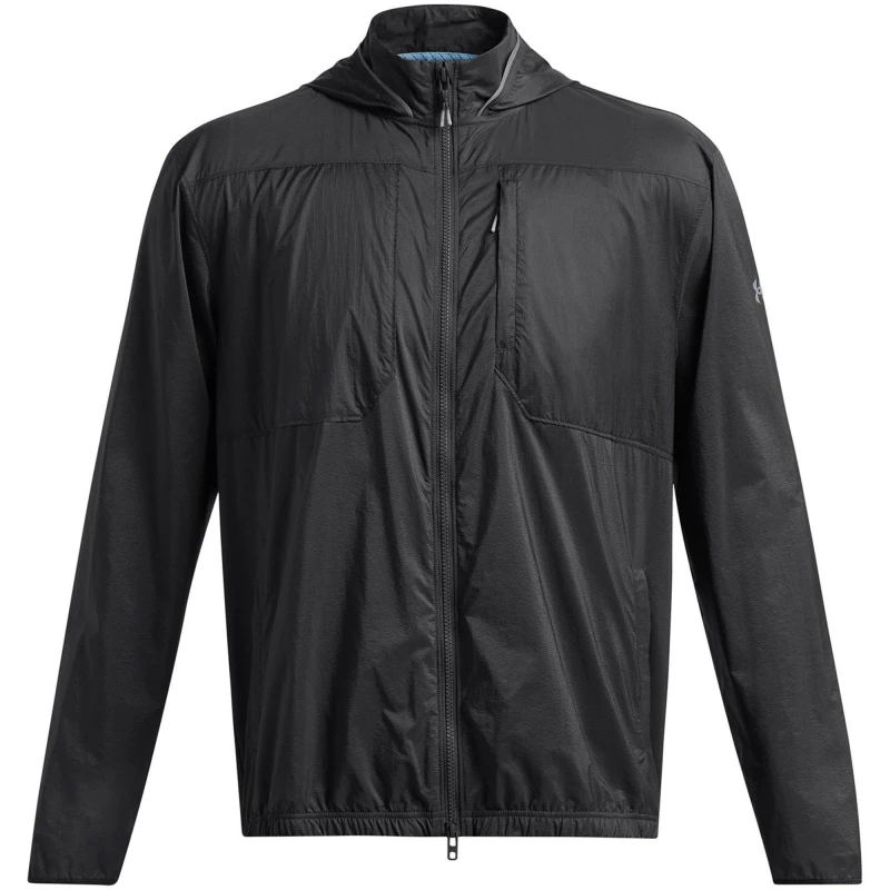 Image of Under Armour Mens Trail Waterproof Jacket Gray male S