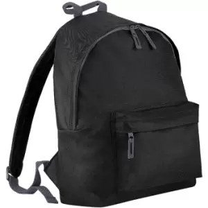 Image of Bagbase Junior Fashion Backpack / Rucksack (14 Litres) (One Size) (Black) - Black