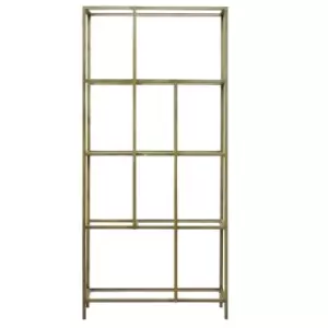 Image of Crossland Grove Porto Display Unit Bookcase Champagne