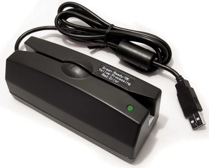 Image of Accuratus C202A; USB connected bi-directional 3 track Programmable Mag