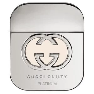 Image of Gucci Guilty Platinum Eau de Toilette For Her 50ml
