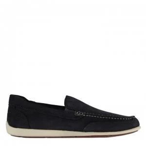 Image of Rockport Venet Shoes Mens - Navy Suede