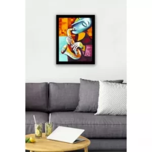 Image of SC0079 Multicolor Decorative Framed MDF Painting