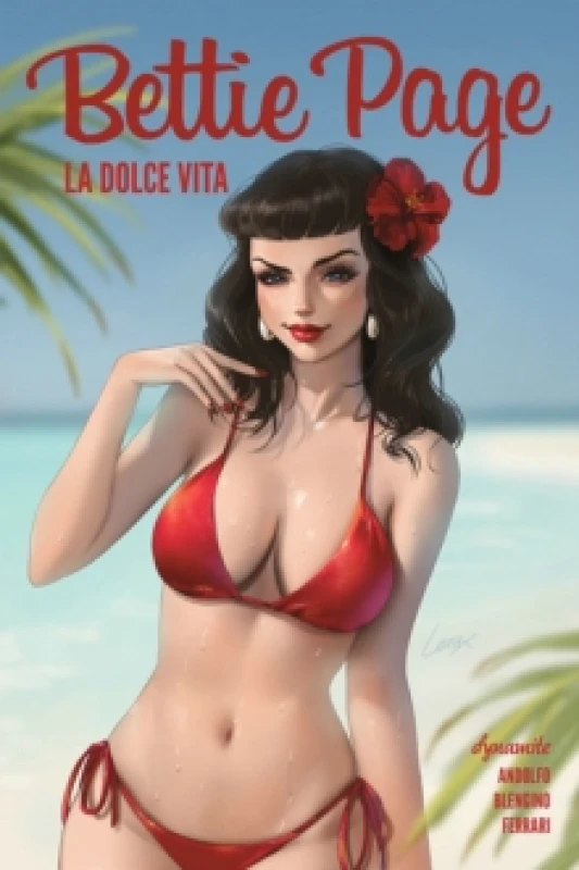 Image of Bettie Page: La Dolce Vita Paperback / softback