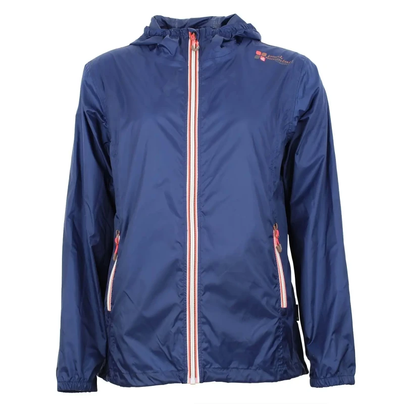 Image of Peak Mountain Girl's waterproof jacket Peak Mountain Garanew Bleu Female 16 ans GARANEW/FL/MARINE
