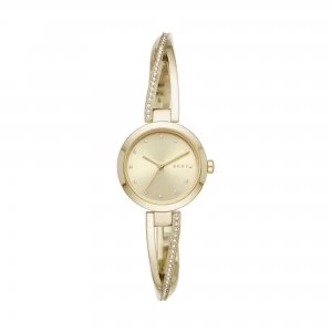 Image of DKNY Gold 'Crosswalk' Fashion Watch - NY2830