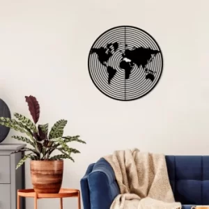 Image of Dart World Black Decorative Metal Wall Accessory