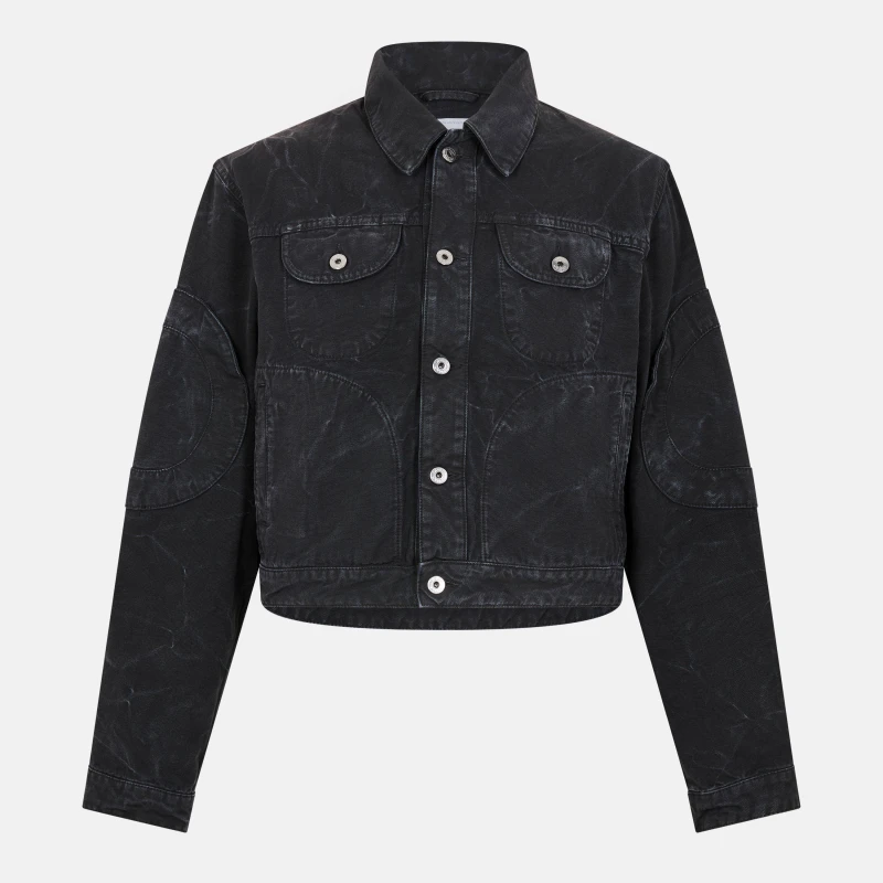 Image of Off White Mens Varsity Jacket Black male M