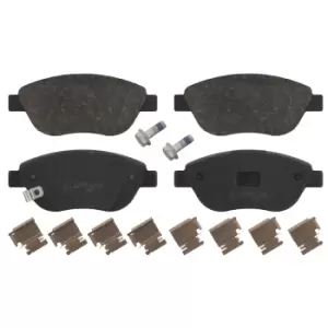Image of Brake Pad set 16630 by Febi Bilstein Front Axle