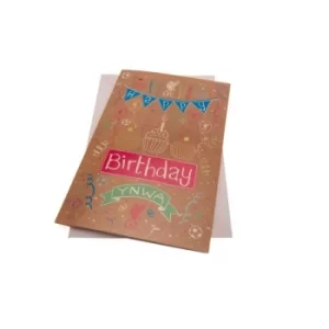 Image of Liverpool FC Birthday Card Girl