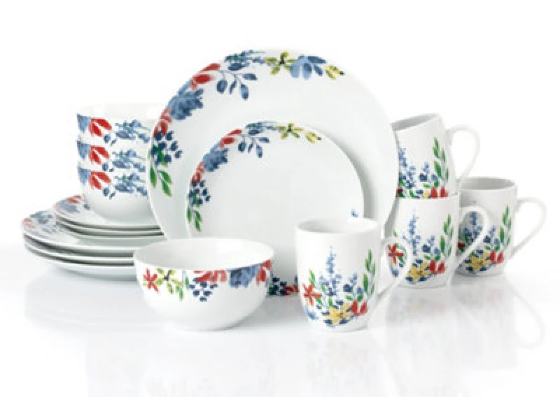 Image of Waterside Waterside Floral 16 Piece Dinner Set Multi - Waterside Multi HR89701