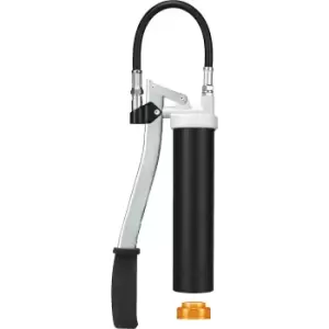 Image of PRESSOL easyFILL 400 single-hand grease gun, for greases up to NLGI 2, LxWxH 330 x 140 x 66 mm