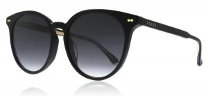 Image of Gucci GG0195SK Sunglasses Black 001 55mm