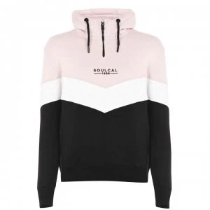 Image of SoulCal Cut and Sew OTH Hoodie Ladies - Black/Pink