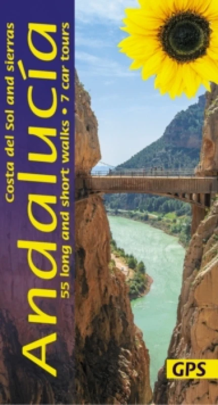 Image of Andalucia, Costa del Sol and Sierras Sunflower Walking Guide : 55 long and short walks and 7 car tours Paperback / softback