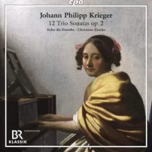 Image of Johann Philipp Krieger 12 Trio Sonatas Op 2 by Johann Philipp Krieger CD Album