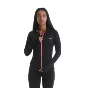 Image of Ript Zip Through Top Ladies - Black
