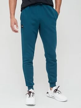 Image of Urban Armor Gear Training Rival Fleece Joggers - Green/White, Green/White, Size S, Men