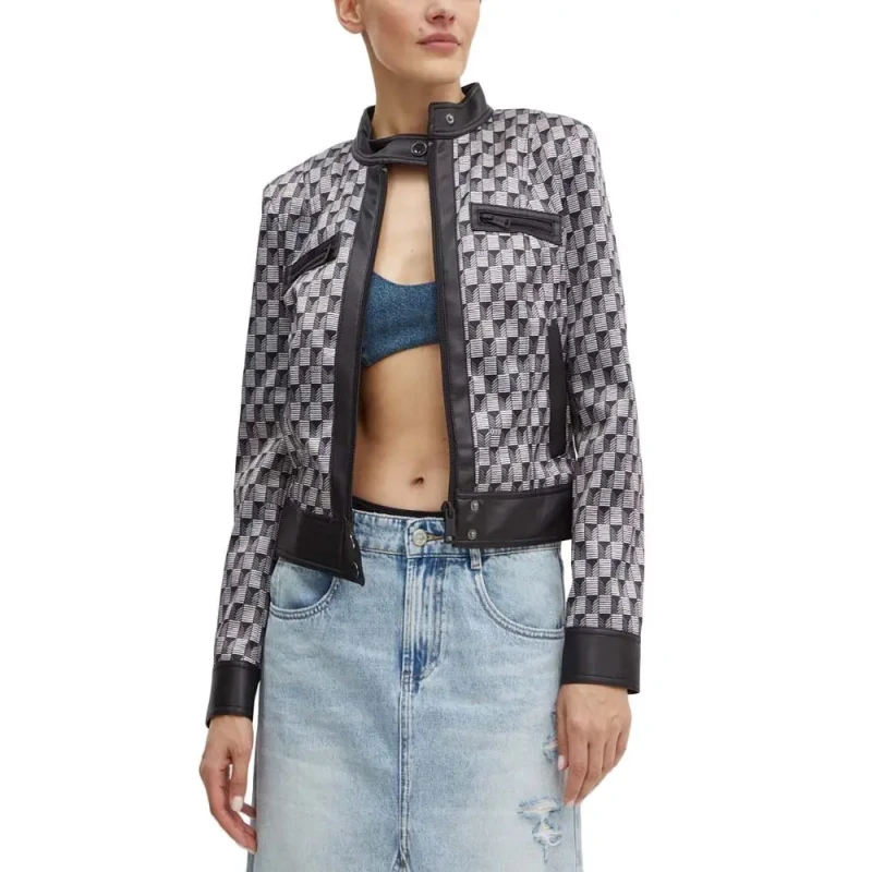 Image of Guess Womens jacket Guess New Greta Noir Female M