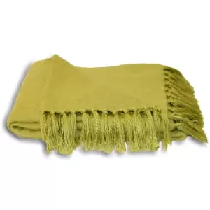 Image of Chiltern 127x180cm Throw Lime (Green)