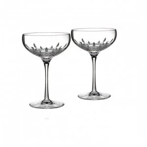 Image of Waterford Lismore Essence Champagne Saucer Set of 2
