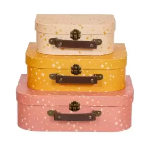 Image of Sass & Belle Little Stars Suitcase 3Pcs Set
