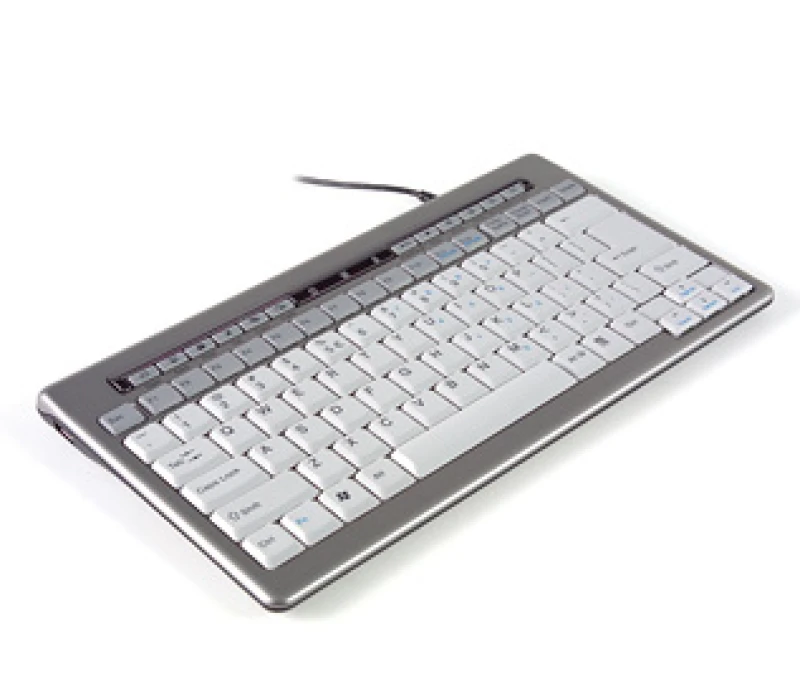 Image of Hypertec KEYBSAT1HY keyboard USB QWERTY English Grey. White